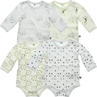 Pippi Baby Body Ls Ao-Printed (4-Pack) Blouse
