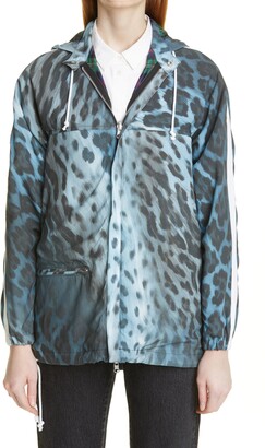 Tao Comme Des Garçons Leopard Print Hooded Jacket - ShopStyle