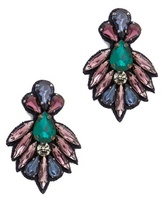 Thumbnail for your product : Deepa Gurnani Crystal and Stone Earrings