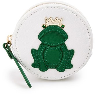 Kate Spade 'wedding Belles Frog' Leather Coin Purse