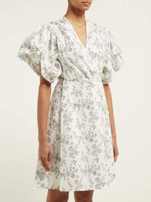 Thierry Colson Marieke Floral-print Cotton Dress - Black Multi