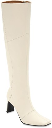 Reike Nen 80mm Stitched Leather Tall Boots