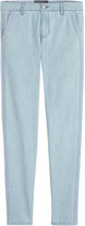 Thumbnail for your product : Ermanno Scervino Denim Stretch Cotton Chinos