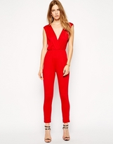 Thumbnail for your product : AX Paris Jumpsuit - Red