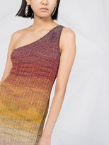 Thumbnail for your product : Missoni Colour-Block One Shoulder Dress