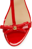 Thumbnail for your product : Donna T-Strap Bow Wedge Sandal
