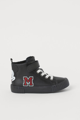 H&M Lined hi-top trainers