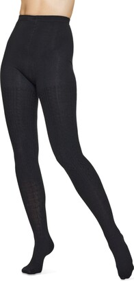 Hue Women's Cable-Knit Sweater Tights