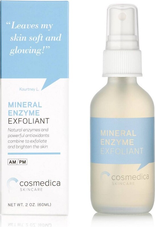 Cosmedica Skincare Mineral Enzyme Exfoliant Facial Treatment 2oz