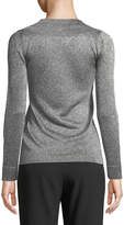 Thumbnail for your product : Missoni Metallic Knit V-Neck Sweater