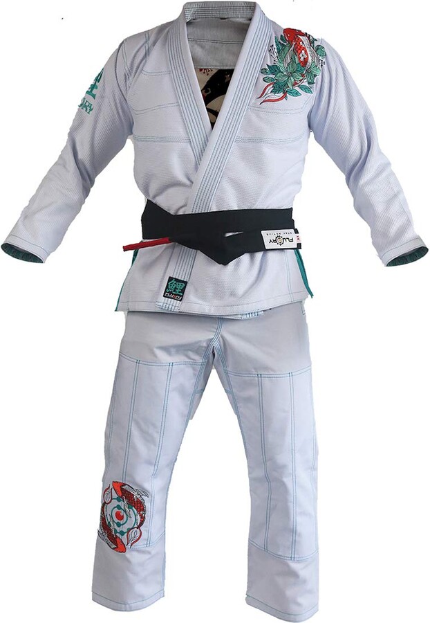 Fluory Ladies Brazilian Jiu Jitsu Suit Female BJJ Gi Kimonos Women BJJ