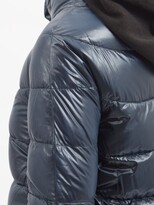 Thumbnail for your product : Herno Dora High-neck Nylon Down Coat - Navy