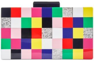 INC International Concepts Tile Box Clutch, Only at Macy's