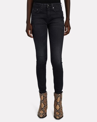 R 13 Alison High-Rise Skinny Jeans