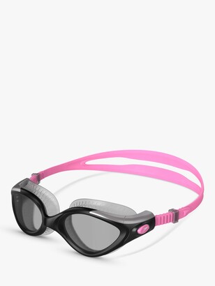 Speedo Futura Biofuse Dual Flexiseal Women's Swimming Goggles, Galinda/Silver/Smoke