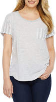 Thumbnail for your product : A.N.A Womens Round Neck Short Sleeve T-Shirt