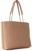 Thumbnail for your product : DKNY Shopper Pink Soft Quilted Lamb Tassel