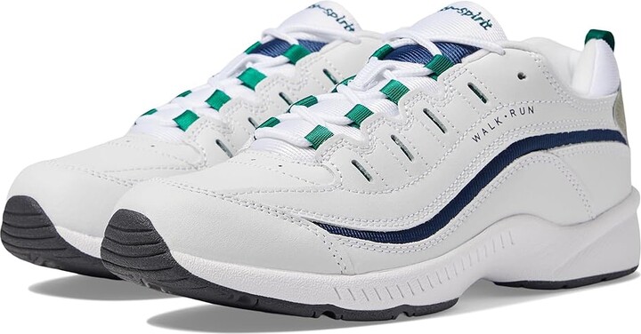 Easy Spirit Romy Women's Walking Shoes White Leather : 6 M (B)