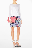 Thumbnail for your product : Carven Floral Button Up Skirt