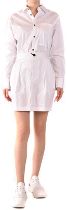DSQUARED2 Womens White Other Materials Dress