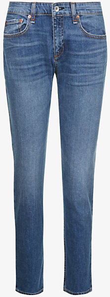 Rag & Bone Womens Julienne Dre Low-Rise Boyfriend Jeans 26