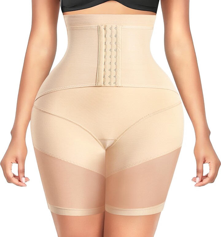 MERYOSZ Butt Lifter Shapewear for Women Tummy Control Panties High Waist  Trainer Thigh Slimmer Shorts Body Shaper Underwear