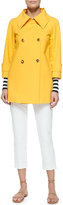 Thumbnail for your product : Michael Kors Double-Breasted Raincoat, Daffodil
