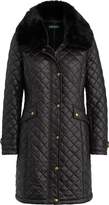 Thumbnail for your product : Ralph Lauren Faux Fur-Trim Quilted Jacket