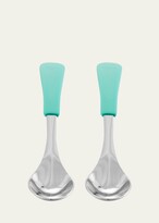Thumbnail for your product : Avanchy Baby's Stainless Steel & Silicone Spoons, Set of 2