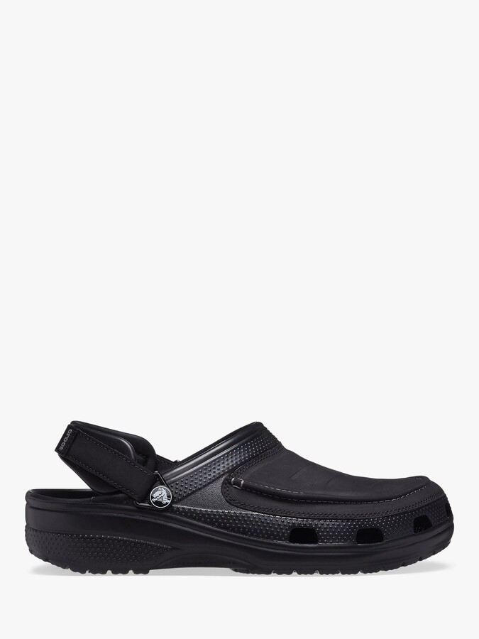 leather crocs for men