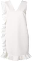 Thumbnail for your product : MSGM ruffled V-neck dress