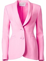 pink wedding coat