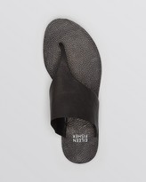 Thumbnail for your product : Eileen Fisher Open Toe Sandals - Core
