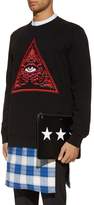 Thumbnail for your product : Givenchy Zipped Star Pouch