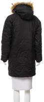 Thumbnail for your product : Helmut Lang Fur-Trimmed Puffer Coat