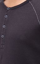 Thumbnail for your product : ATM Anthony Thomas Melillo Raw-Edge Raglan T-shirt-Black