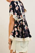 Thumbnail for your product : Entro Navy Floral Top