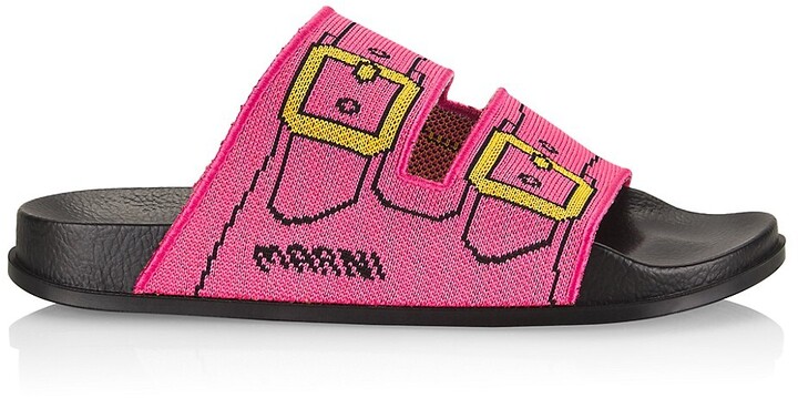 Marni Slides | Shop the world's largest collection of fashion 