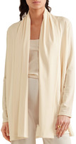 Thumbnail for your product : The Row Sua Draped Stretch-crepe Cardigan - Ivory