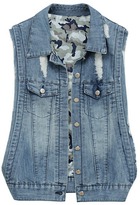 Thumbnail for your product : ChicNova BF Style Camouflage Color Denim Vest