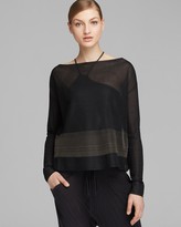 Thumbnail for your product : Helmut Lang Sweater - Color Block Fine Pullover