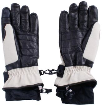 Moncler Grenoble Black-cream Woman Ski Gloves