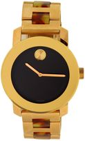 Thumbnail for your product : Movado Bold Rose Gold-Tone Tortoiseshell Ladies Watch 3600189