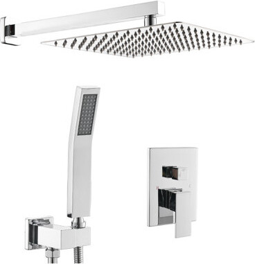 Topcraft Wall Mounted Rain Shower Faucet System