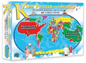 A Broader View® Kids Puzzle of the World