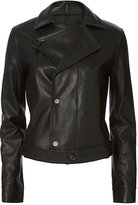 Thumbnail for your product : Helmut Lang Tie Leather Jacket