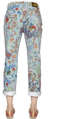Etro Floral Printed Boyfriend Denim Jeans