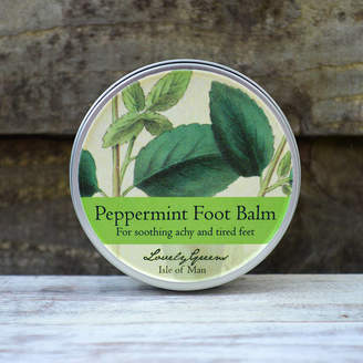 Lovely Greens Handmade Stimulating Peppermint Foot Balm