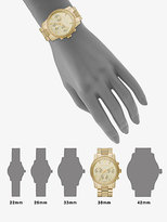 Thumbnail for your product : Michael Kors Runway Goldtone Stainless Steel & Pave Crystal Bracelet Watch
