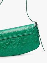 Thumbnail for your product : MANGO Davos Croc Effect Baguette Bag